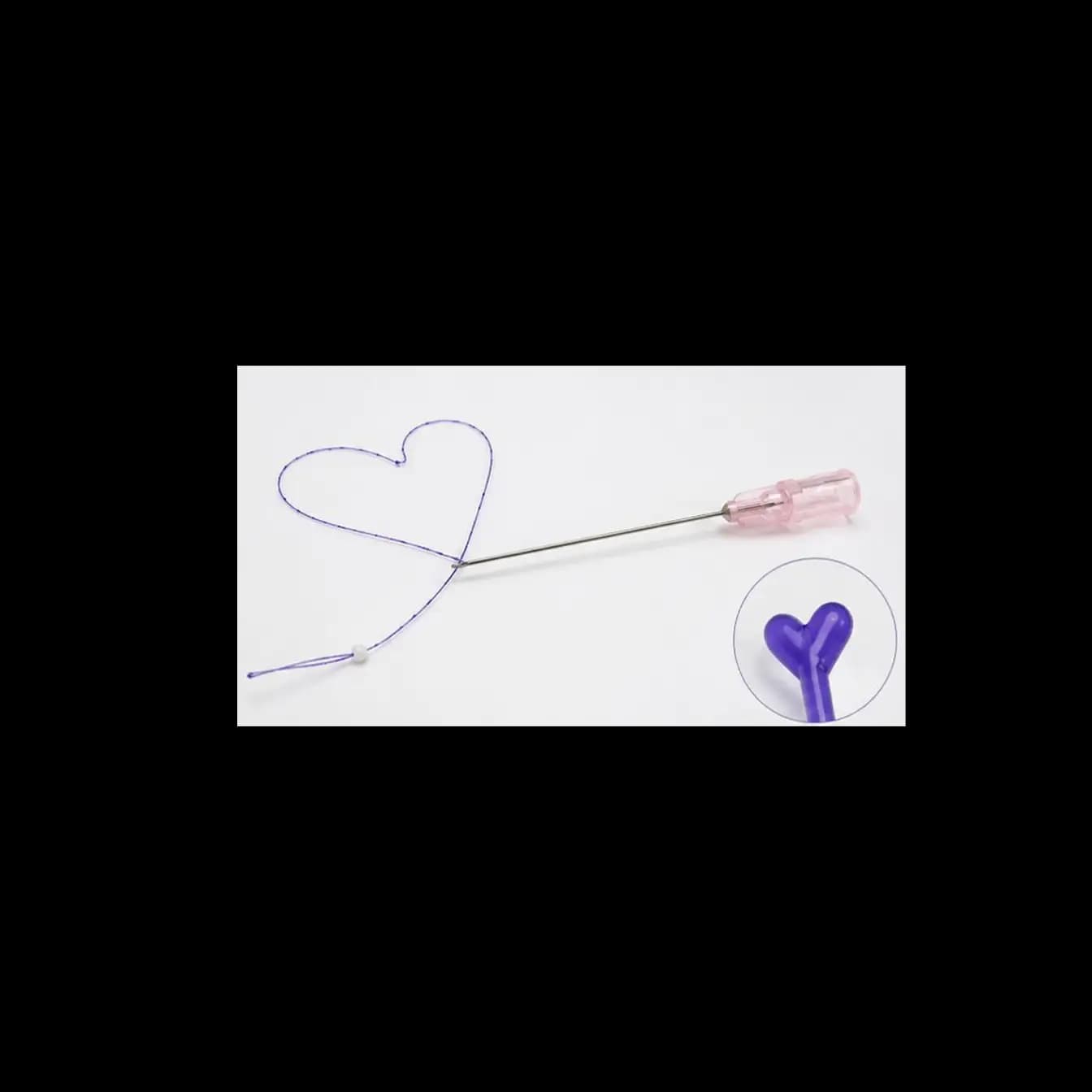 PDO Cannula Heart 19G 60mm-130mm Fox Eye